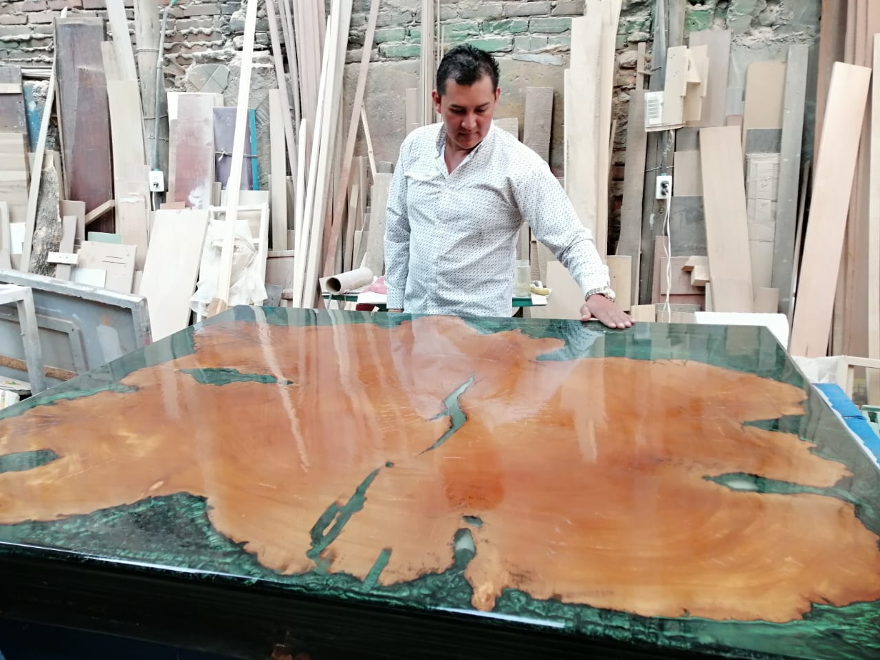 madera resinada